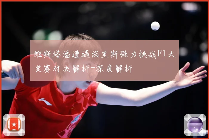 维斯塔潘遭遇诺里斯强力挑战F1大奖赛对决解析-深度解析